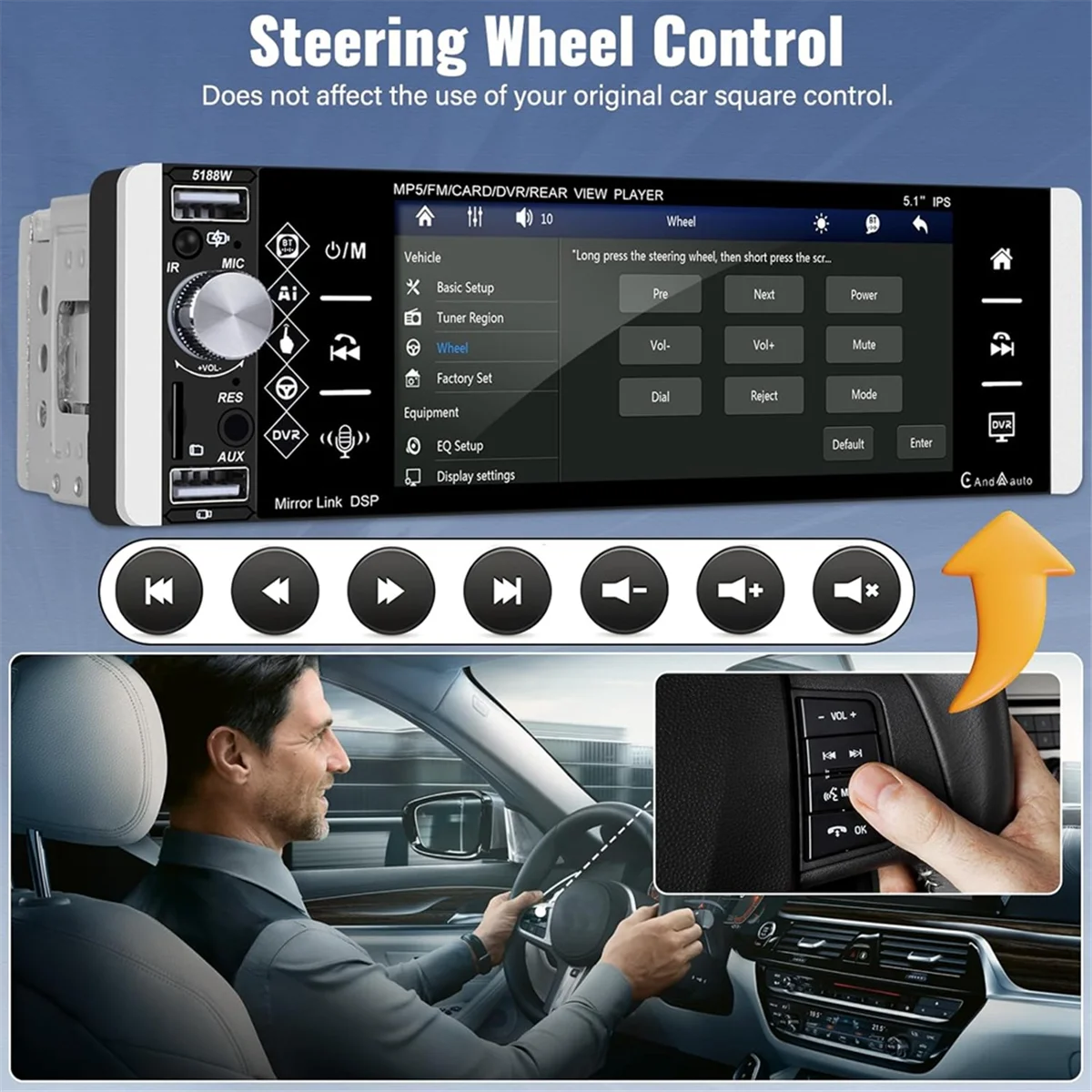 Single Din Touchscr… - image