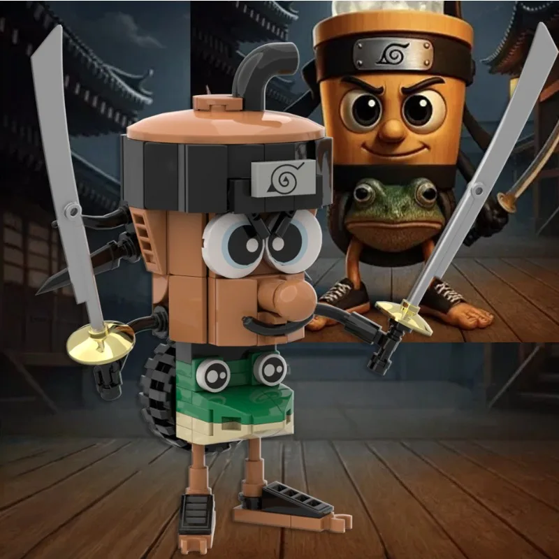 

203PCS Hybrid Animal Warrior Kit - MOC Fantasy Creature Model for Teens, Unique DIY Gift with Guidebook