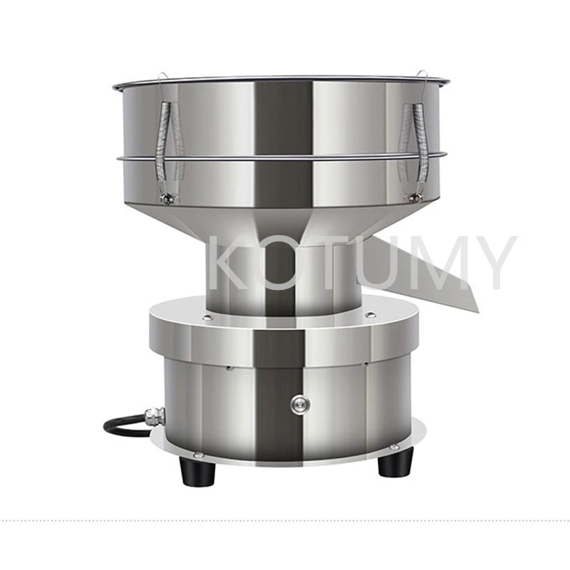 220V Electric Stainless Steel Screening Machine Powder Vibrating Sieving Machine Spray Powder Screen Sieve Shaker 300MM Screen