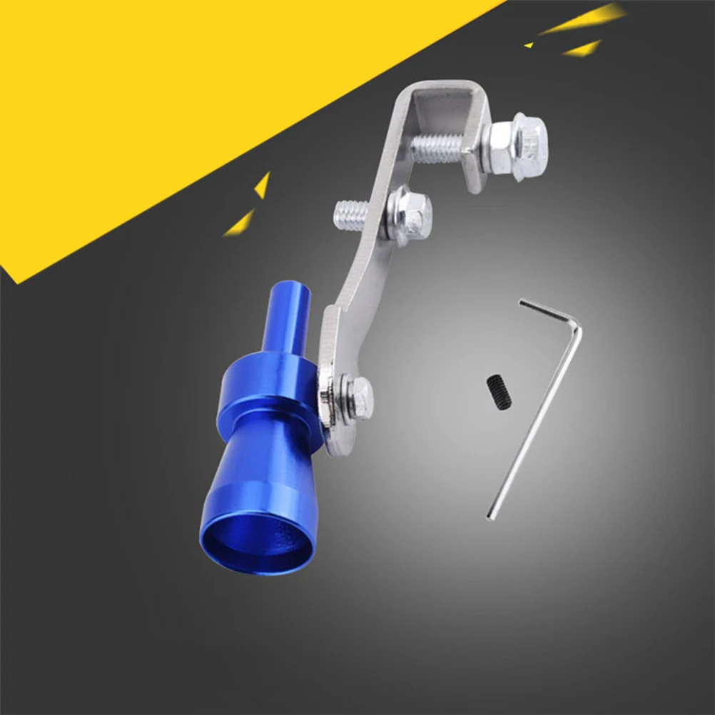 

Automotive Car Imitation Whistle Sound Exhaust Simulator Motorcycle Blue Tailpipe