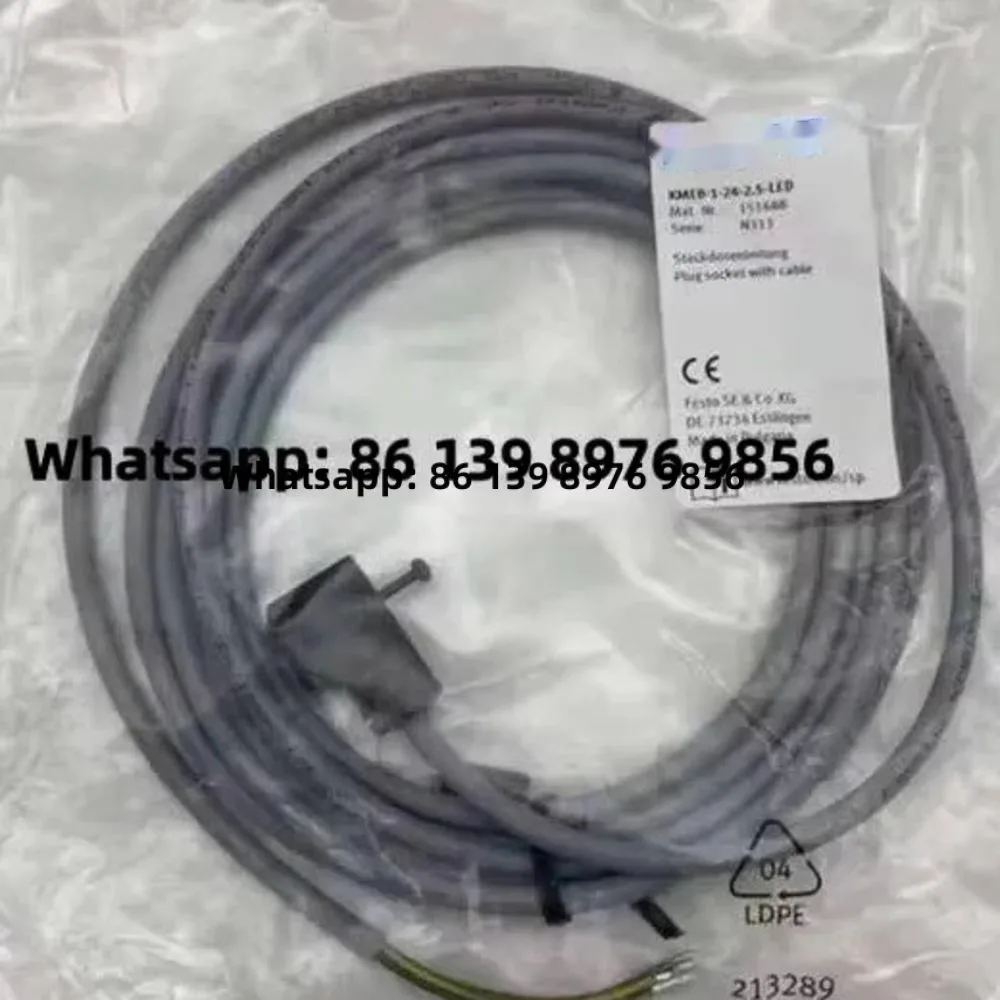 ORIGINAL ORIGINAL Cable With Plug And Socket Kmeb-1-24-2.5-Led 151688 With Cable 2.5M
