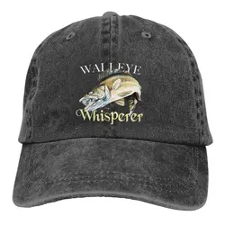 Walleye Whisperer Baseball Cap Men Hats Women Visor Protection Snapback Fish Go Fishing Fisherman Caps