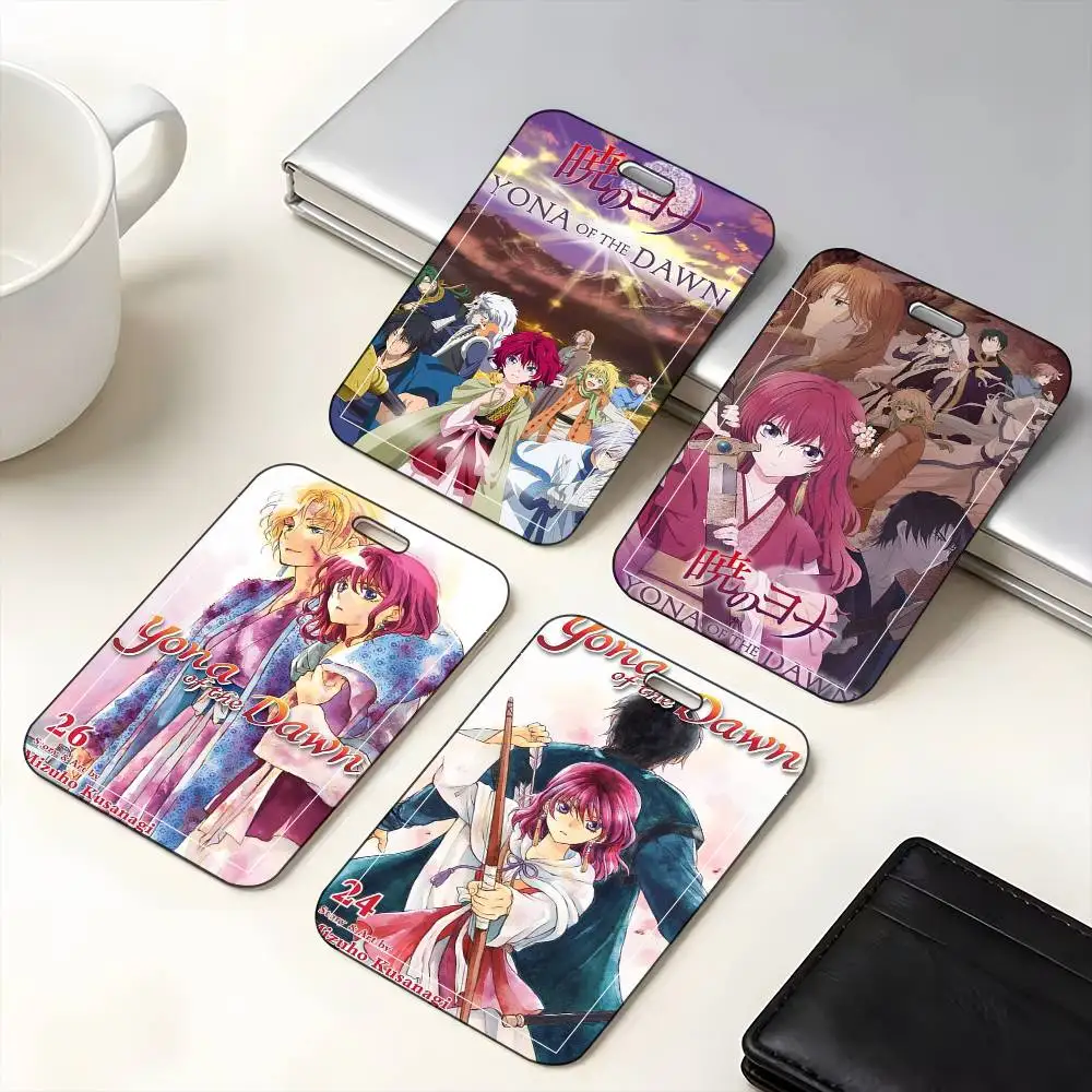 

1 шт. Защитный чехол для ID-карт Yona Of The Dawn, для школьных, проездных и карт питания, с функцией легкого извлечения