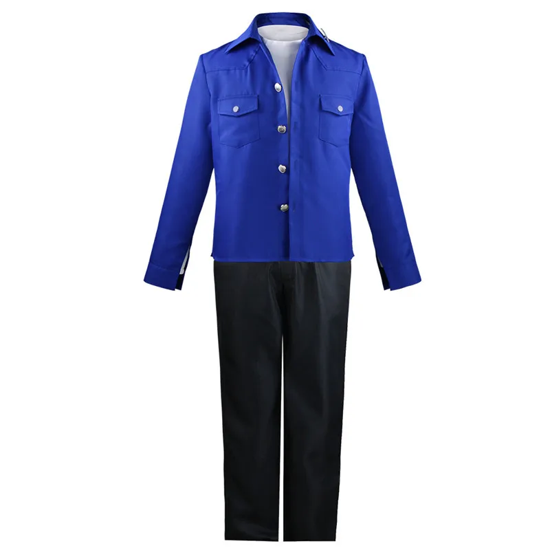 

Sk8 The Infinity Cosplay Langa Hasegawa Costume Uniform Suit Blue Jacket Pants