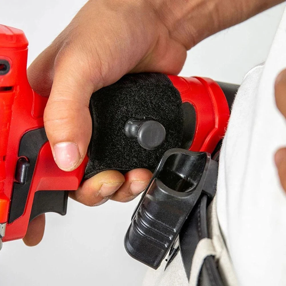 Portable Tool Holster Multi-functional Electric Drill Holster Buckle with Tool Grip Cordless Power Drill Holster Tools Packaging