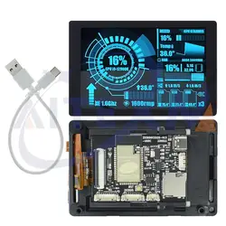 1 Piece ESP32 Development Board - WT32-SC01 PLUS With 3.5 Inch 320X480 Capacitive Multi-Touch LCD Screen Built-In Bluetooth Wifi