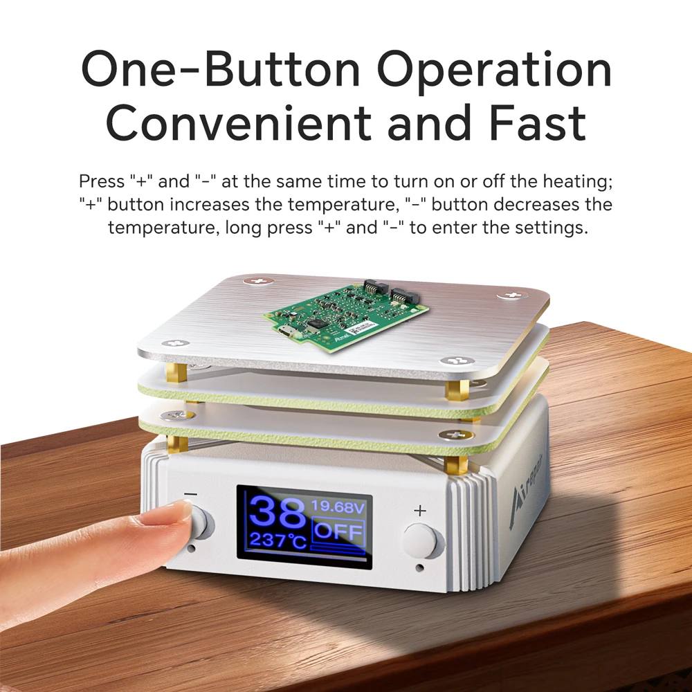 Smd Solder Paste - PD65W Mini Hot Plate SMD Preheater