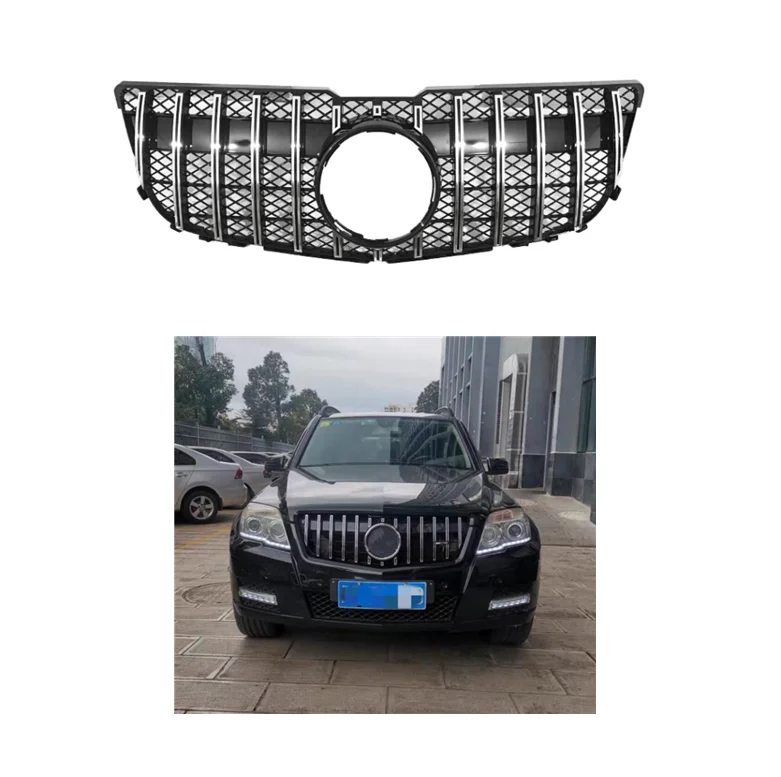 Automotive Parts Front Grille For 2013-2015 Mercedes Benz GLK X204 Upgrade GT Mercedes Benz Front Grill GLK