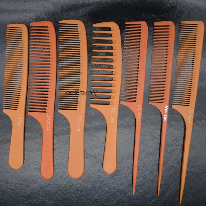 Thickened Wooden Hair Comb Heat-resistant Sharp Tail Comb Natural High Quality Wide Tooth Salon Styling Tools Hair Accessories