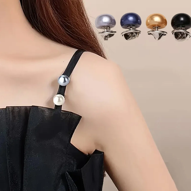 10 épingles à boutons perlés, couvre-boutons décoratifs de sécurité pour chaussures, chapeaux, sacs, châles, broches à aiguille pour col, boucles de fixation
