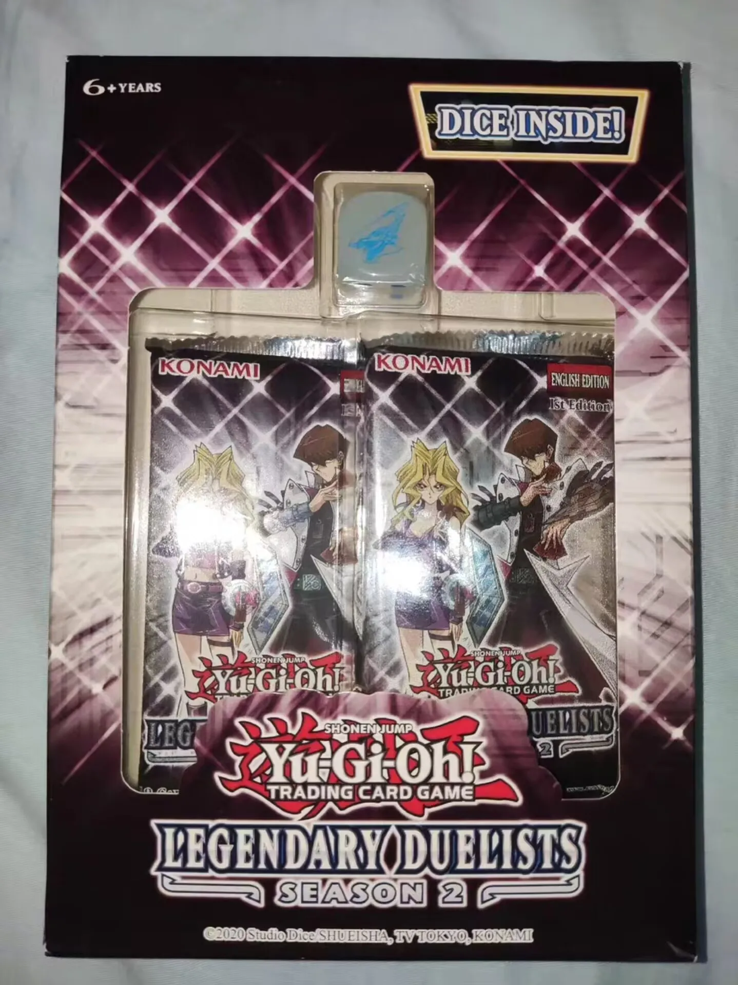 Yugioh KONAMI Duel Monsters TCG Legendary Duelist Season 2 LDS2 Kaiba Mai English 1st Edition Collection Sealed Booster Box