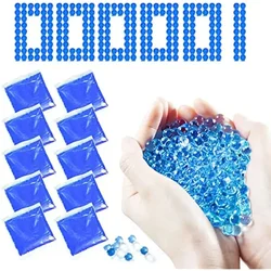 Żelowe kulki wodne Koraliki Blaster Refill Splater 7-8 mm Ball dla Orbeez Kids Students Wed Home Decorations Chris Gifts Blue Mix DIY