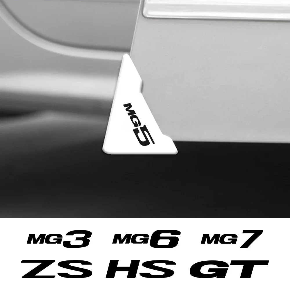 Car Door Corner Edge Protector Cover Anti Collision Scratch Sticker Auto Accessories For MG ZS HS GT HECTOR MG3 MG5 MG6 MG7