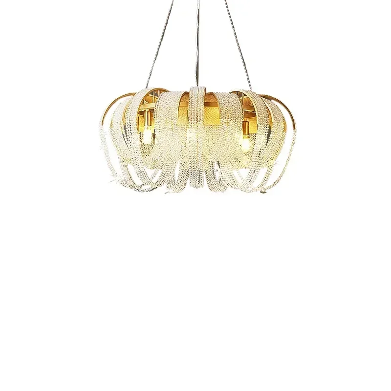 Crystal Tassels Led Ceiling Chandelier Living Room Kitchen Island Ceiling Lamp Lobby Pendant Lights Home Decorations