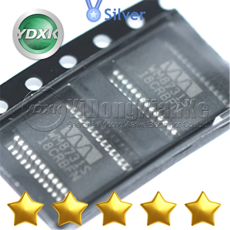 WM8731S SSOP28 Electronic Components UDA1352TS WM8196SCDS WM8199SCDS WM8716EDS WM8731EDS New Original WM8731SEDS