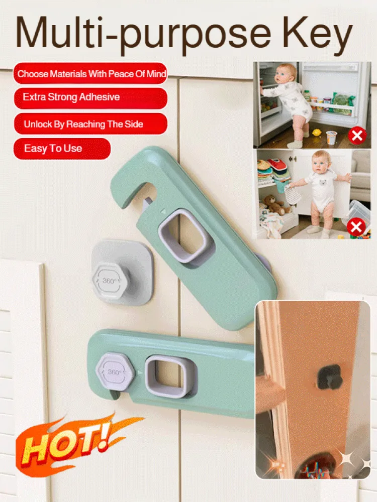 

Детский замок безопасности для шкафов и дверей, защита от защемления пальцев, универсальные защитные замки для дома, холодильника, ящиков, гардероба