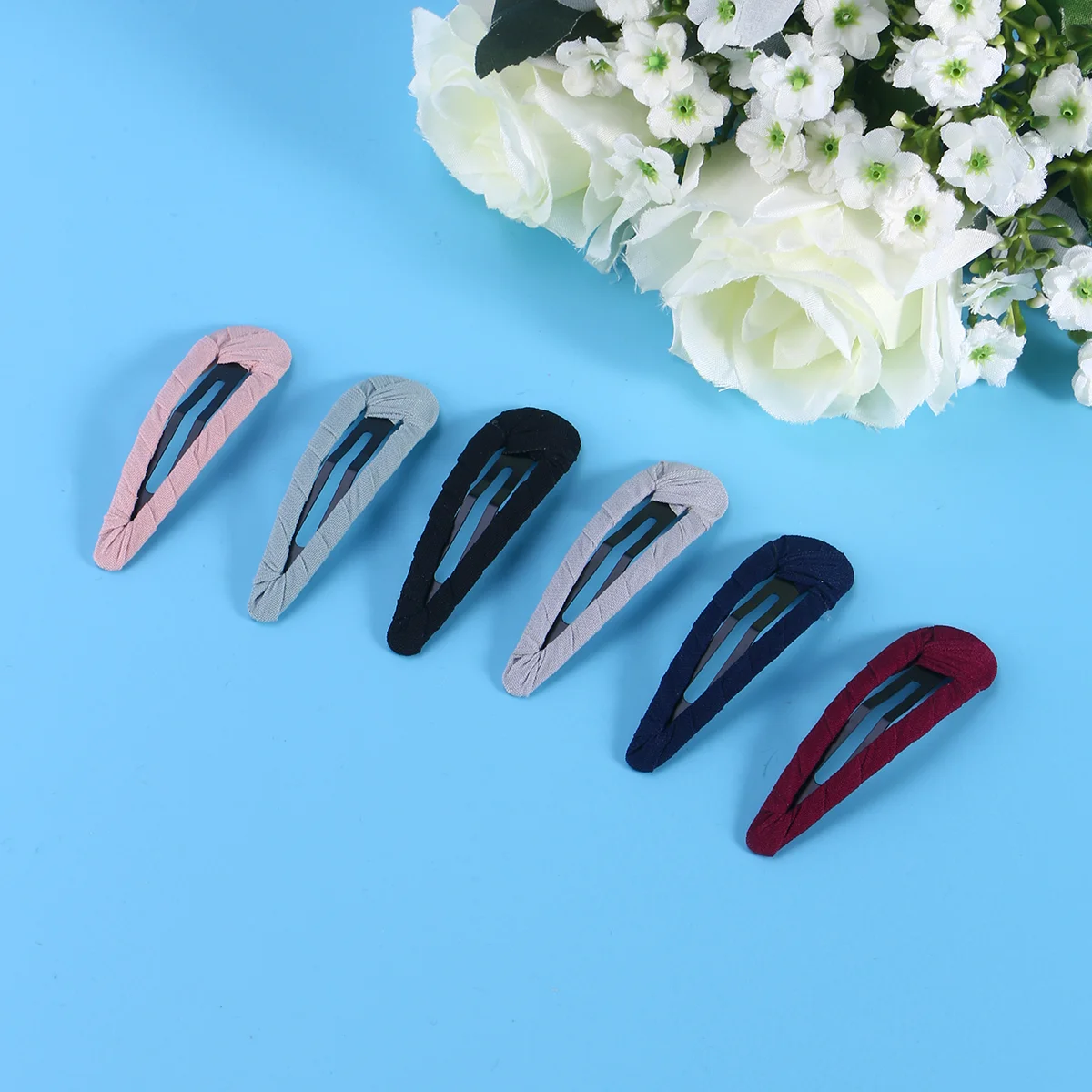 

10 Pcs Hair Clips Cloth Accessories Metal Barrettes Bobby Pins for Women Hairpin Miss