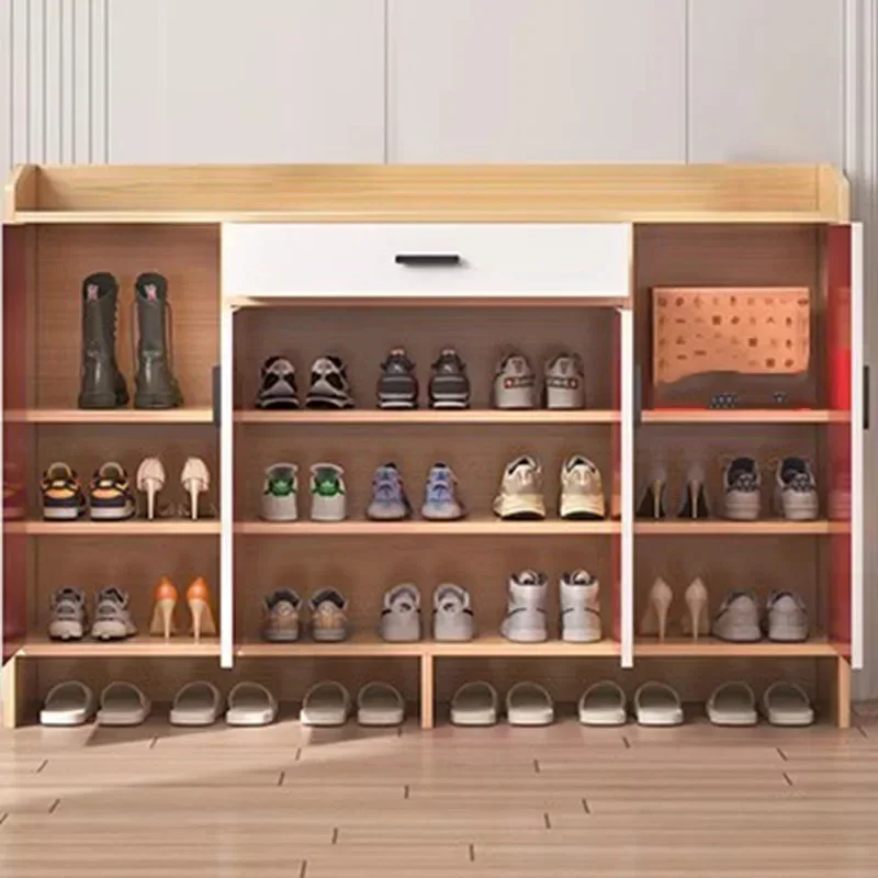 Organizer Cabinet Shoe Rack Indoor Multi Layer Space Saving Shoe Rack Living Room Meuble Chaussures Multifunction Furniture