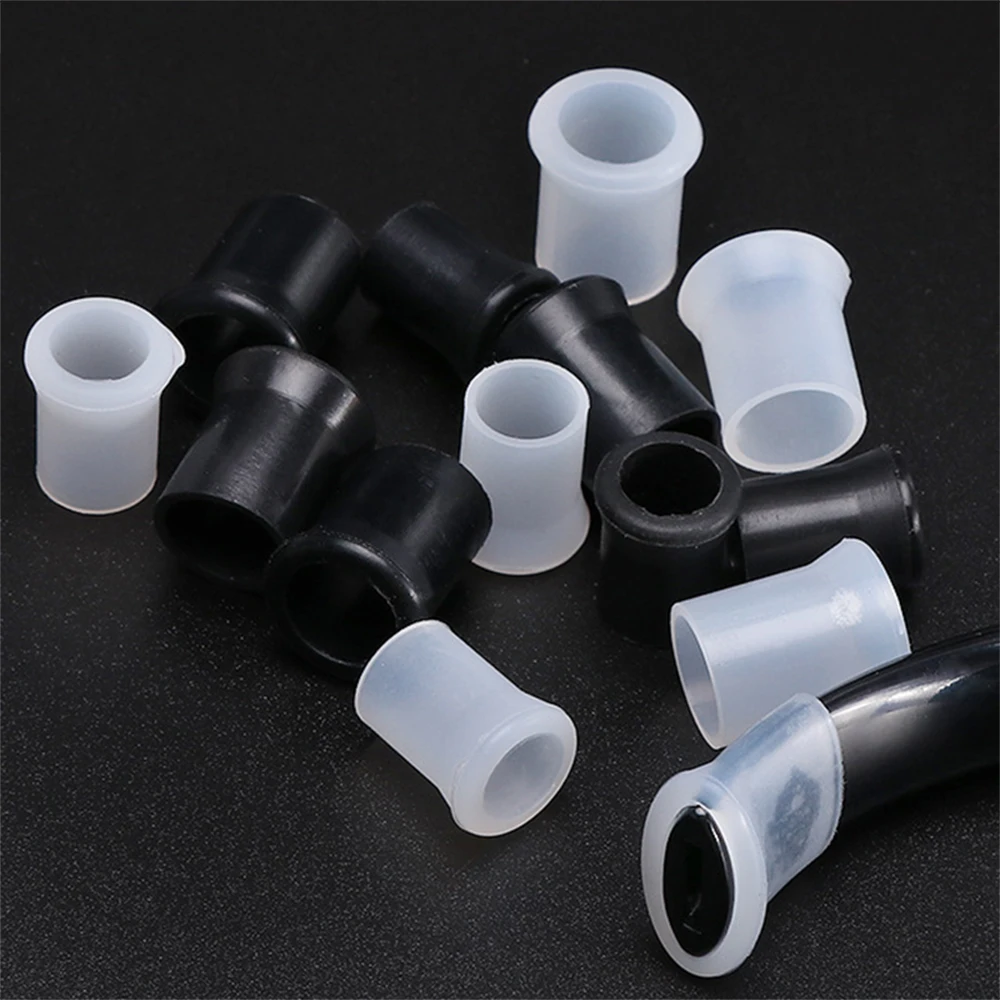 10Pcs Smoking Pipe Mouthpiece Silicone Protective Case 10/12mm  Protection Ring  for Tobacco Pipes Smoking Tip Assceeories