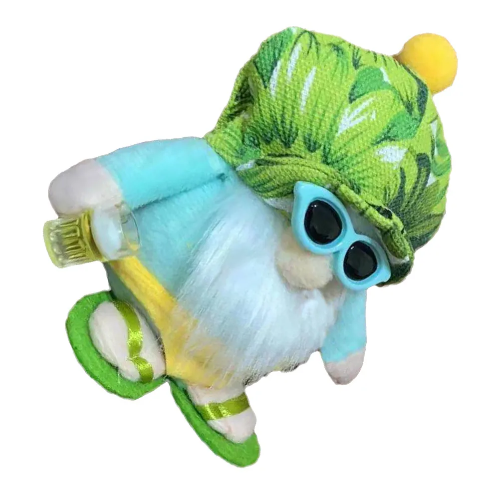 

Beach Gnome 1Pcs Sunny Bikini Design Cloth Material Shop Window Decor Kids Present Gnome Shop Window Decor