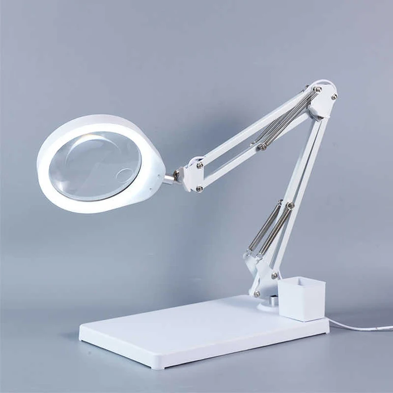 10X Table Illuminated Magnifier 10X20X 5