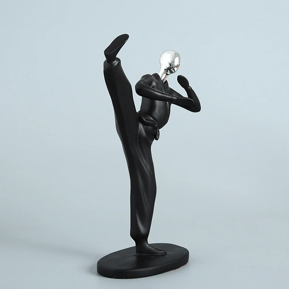 

Resin Sports Athlete Resin Craftwork Desktop Ornament Creative Adornment for Table Bedroom Living Room