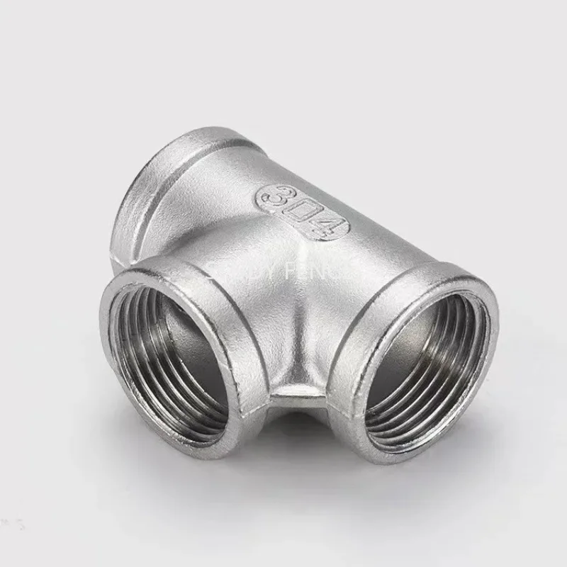 5PCS 304 Stainless Steel Pipe Joint Internal Thread Water Pipe Joint Household Hardware Accessories Pipe Fitting DN8/DN10/DN15