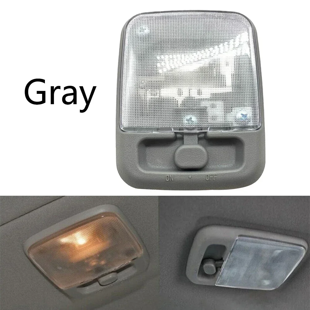 Car LED Interior Reading Light Rear Inside Roof Ceiling Read Lamp Dome Lights Auto Accessories For Nissan Paladin NV200 Gray