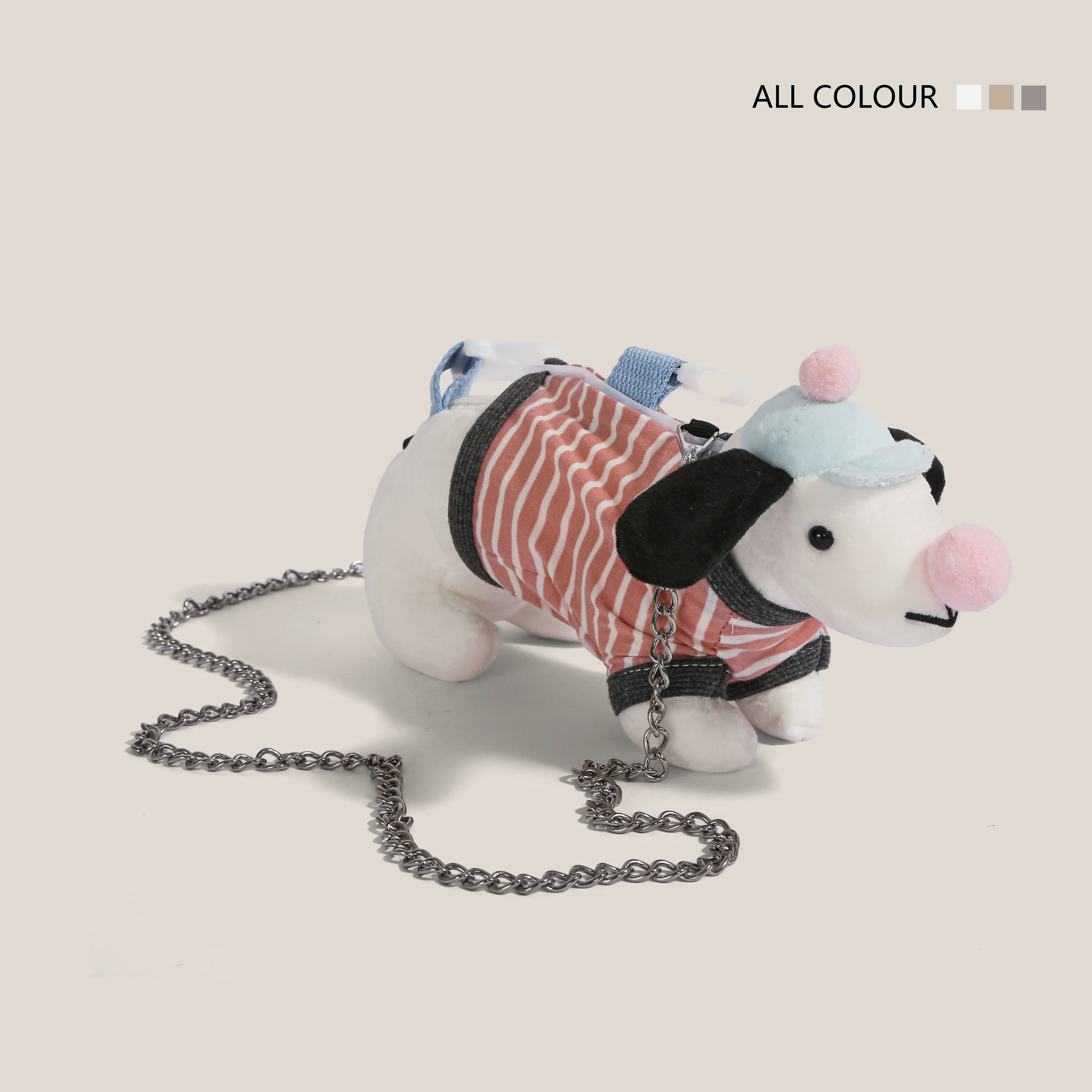 

2025 Новая милая маленькая сумка для куклы-овцы, студентка, высокая красота, корейская сумка через плечо с цепочками Ins для девочек, мини-сумки