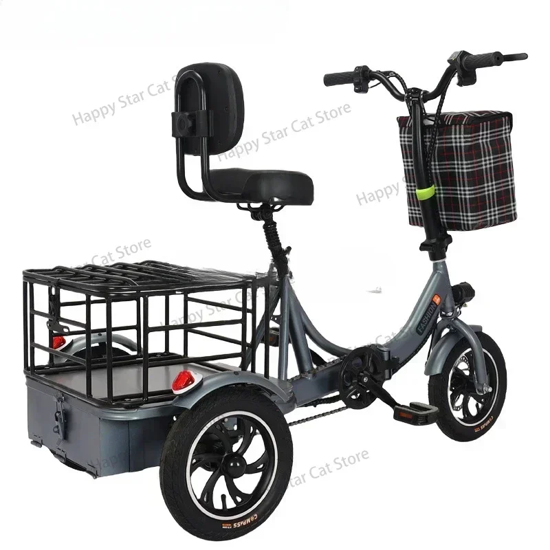 electro-tricycle scooter for the elderly Small folding leisure car cross-border supply source factory