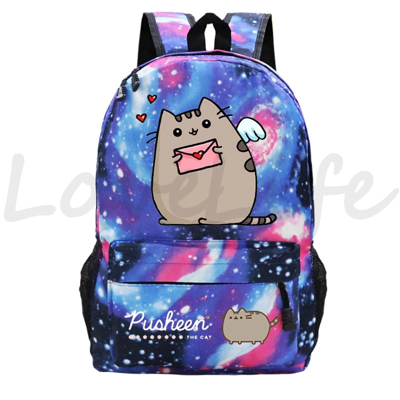 

kids Backpacks Cartoon Cat Schoolbag Students Anime Bookbag Boys Girls Child Daily Rucksack Laptop Bag Travel Backpack Mochila