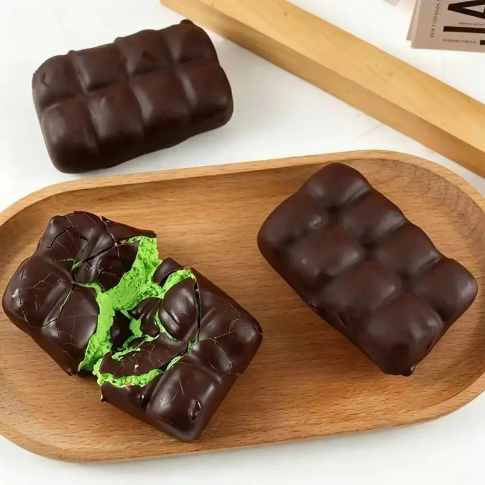Handmade Crispy Chocolate Squishy Lightweight Crackable Crunchy Chocolate Pincher Crunchy Sound Sensory Sensory