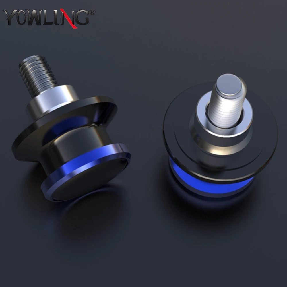 For BMW R1250RS R 1250 RS 2019 2020 2021 2022 8MM Motorcycle Accessories CNC Aluminum Swingarm Spools Slider Rear Stand Screws
