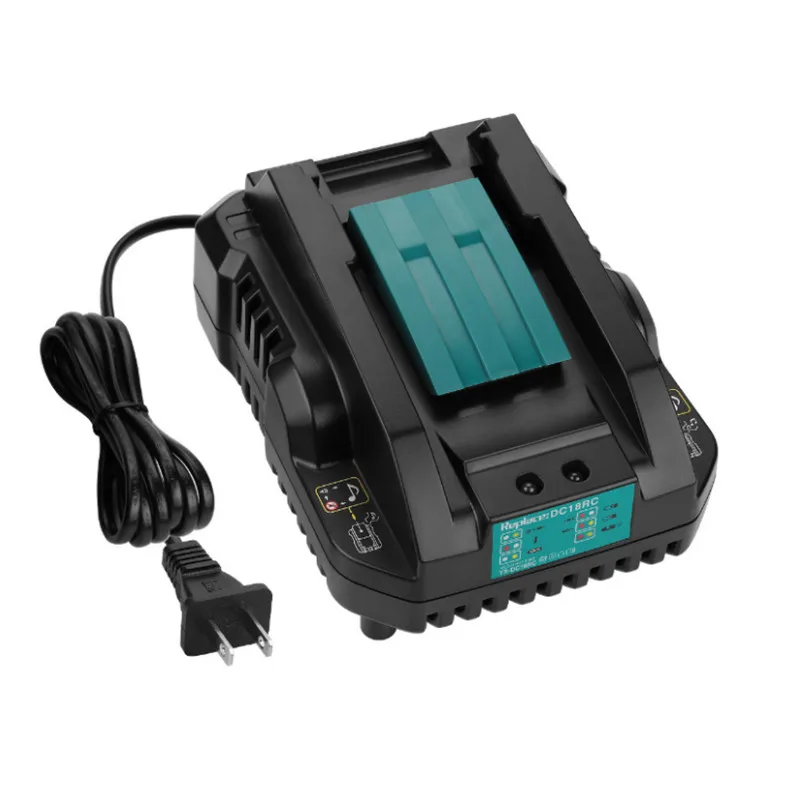 

Li-ion 3A/4A Battery Charger for Makita 18V 14.4V BL1860 BL1840 BL1830 BL1820 BL1415 BL1440 DC18RC Replacement Lithium Converter