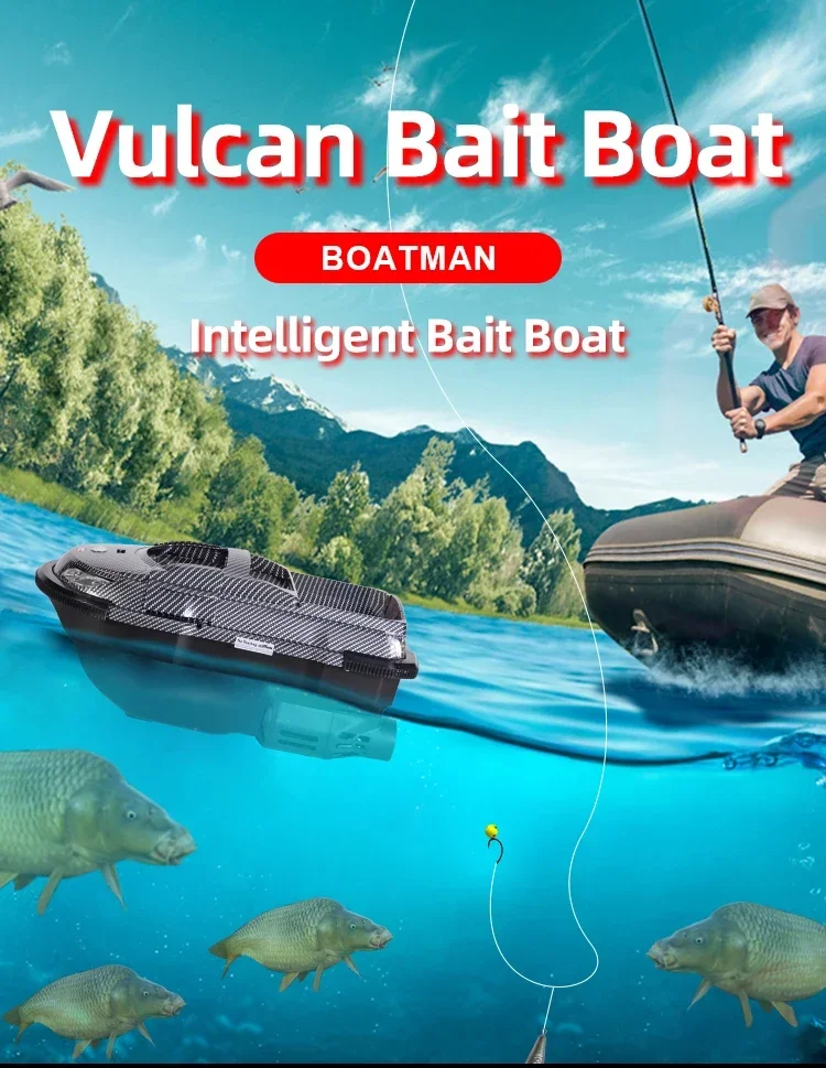 Perahu Umpan GPS untuk Memancing Ikan Mas Rilis Terbaru 2024