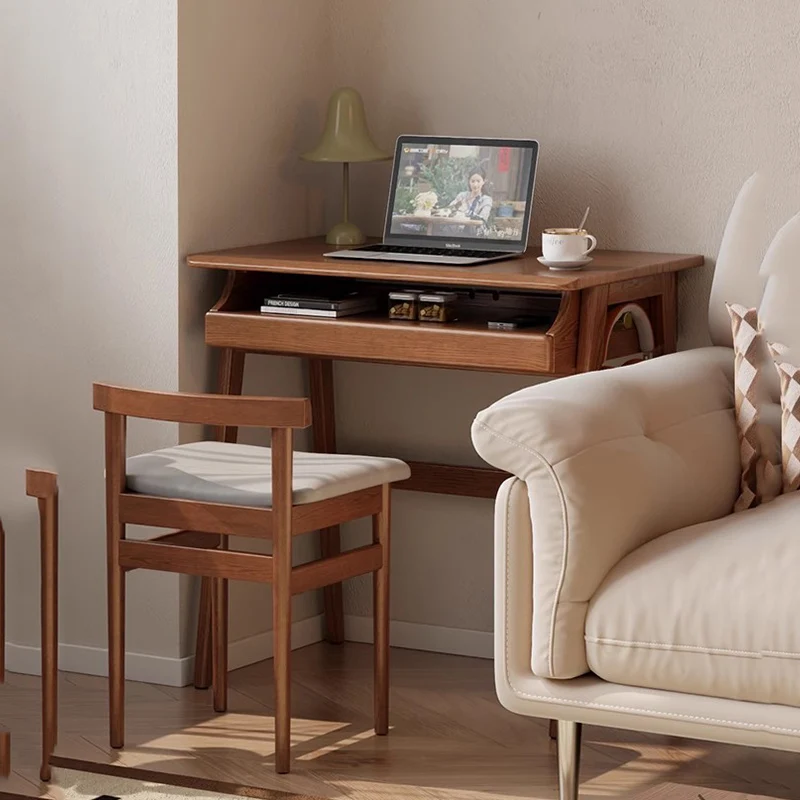 Wall Table Students Computer Desks Storage Setup Standing Shelves Computer Desks Reading Keyboard Escritorios Library Furniture