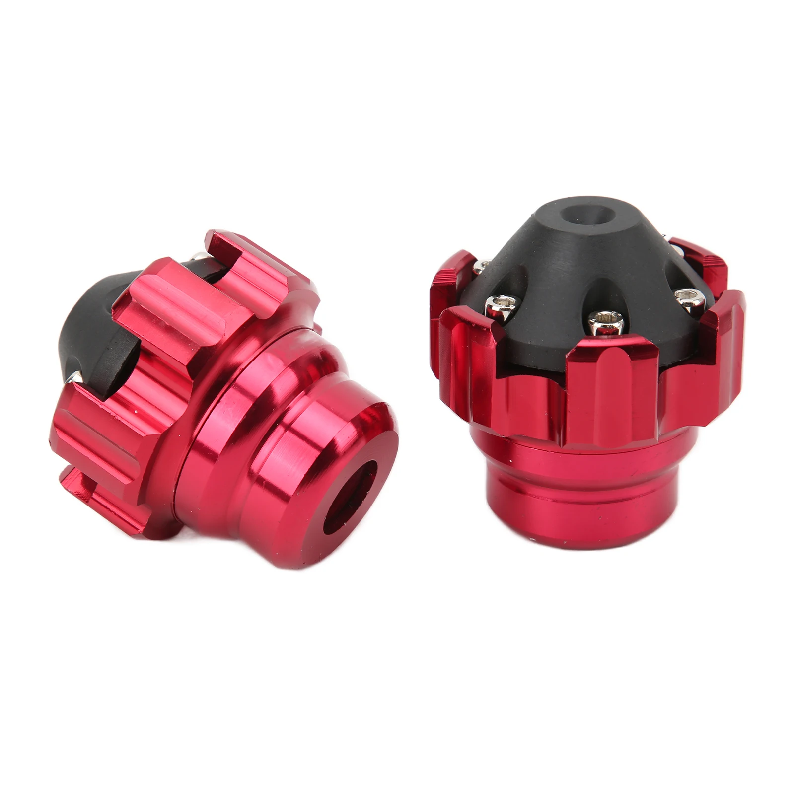 Fork Frame Slider  CNC Aluminum Alloy Simple Installation  Resistant Wheel Axle Protector for Motorbikes