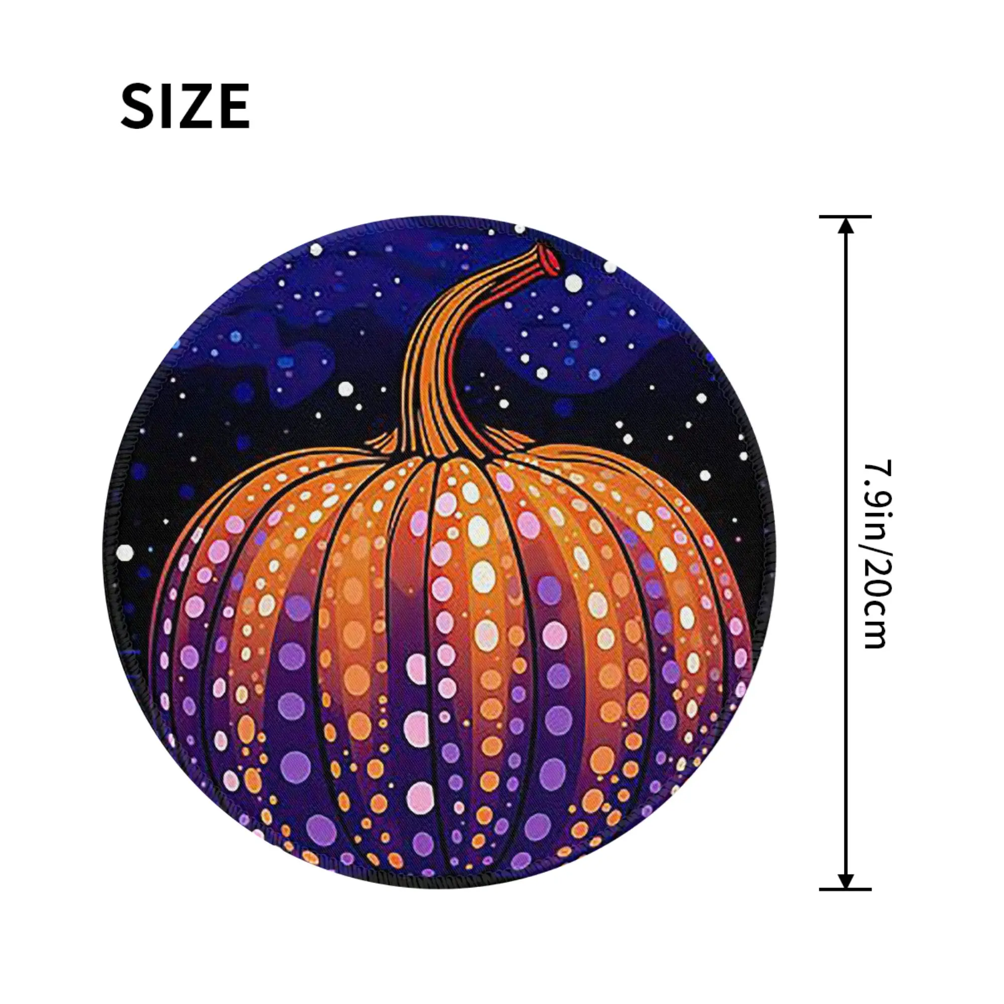 Yayoi Kusama Polka Pumpkin Mouse Pad Computer Keyboard Mouse Mat Gamer PC Laptop Desk Mat Office Accessories Table Mats