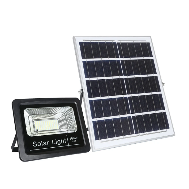 led Solar outdoor flood light 100 watt SMD 2835 stadium flood light 50w 200w led flood light for sports field