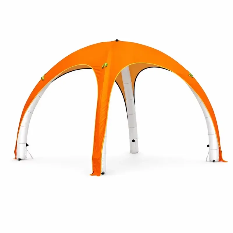 Round Inflatable Automatic Mobile Glamping Tent Baishengtent