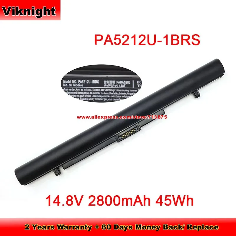

Аккумулятор PA5212U-1BRS PA5283U-1BRS PABAS283 14.8V 2800mAh для Tecra Z50-C A40-C A50-C C50-B Satellite Pro R50 R50-B R50-C-12N