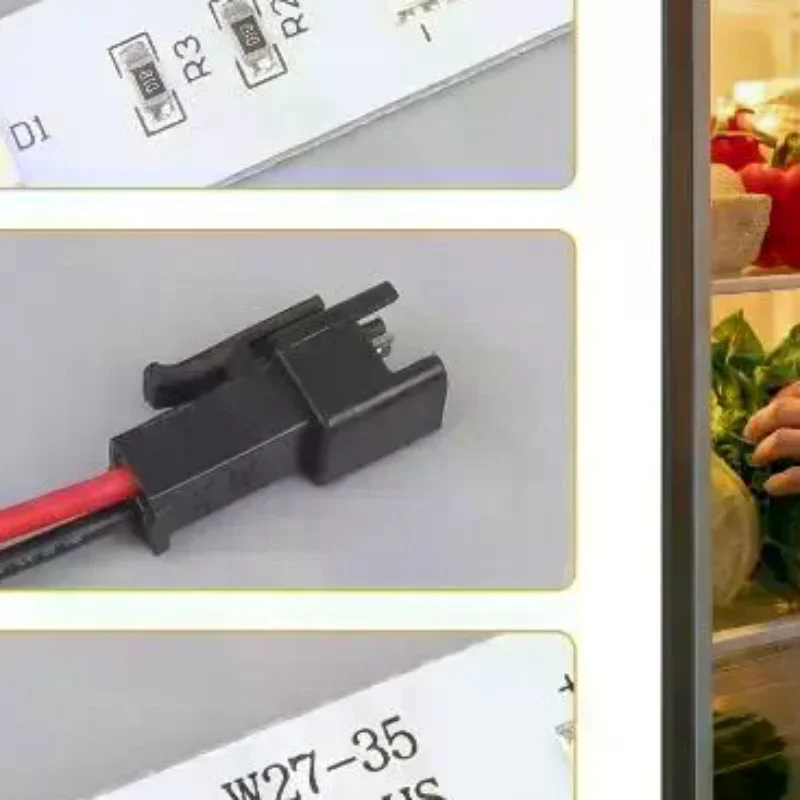 Universal Refrigerator LED Bar Light Super Bright Waterproof Retrofit For Freezer Appliance Interior  Saving Use
