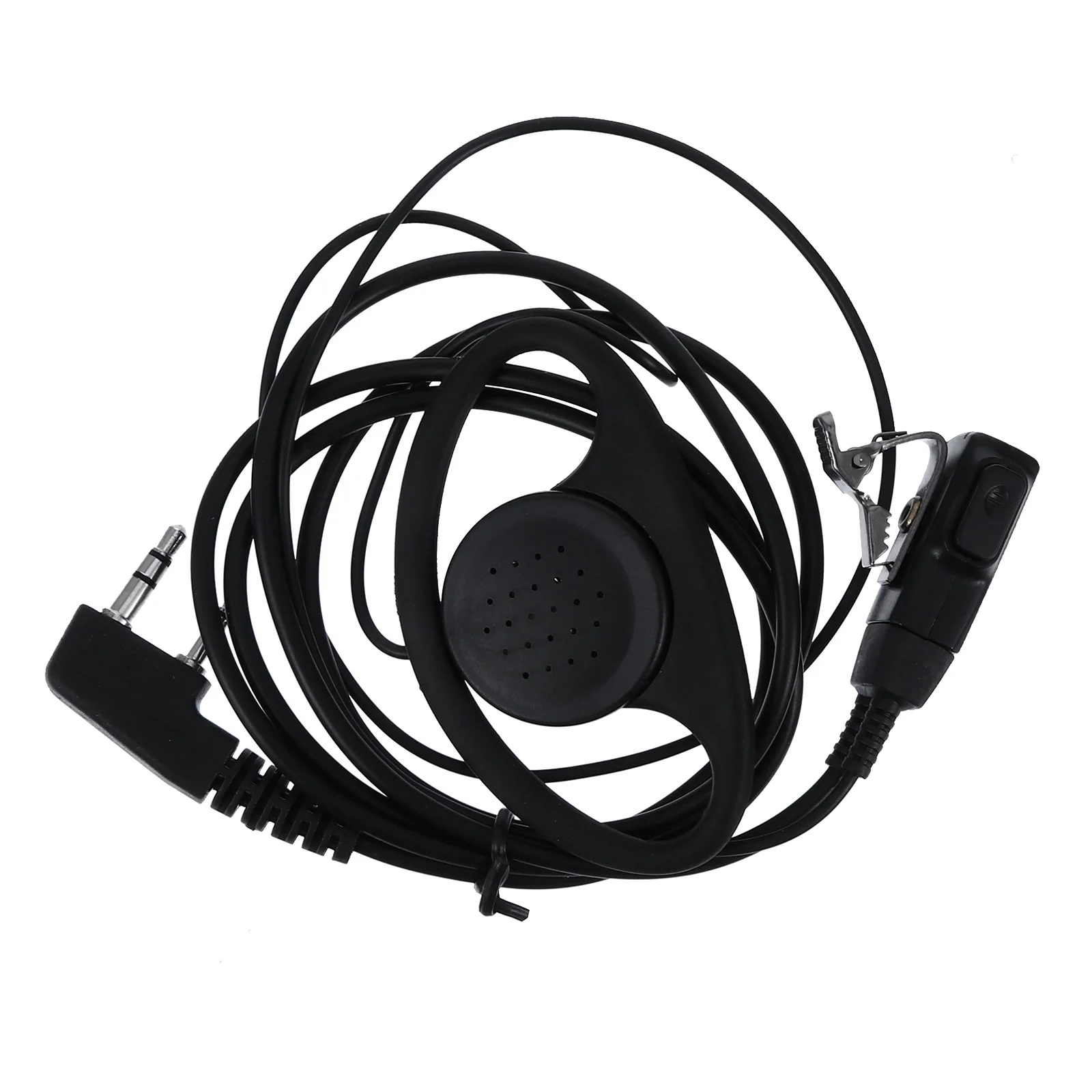 

Walkie Headset Pu Wired Earphone 2 Practical Durable Security Hotel Restaurant Warehouse Supermarket