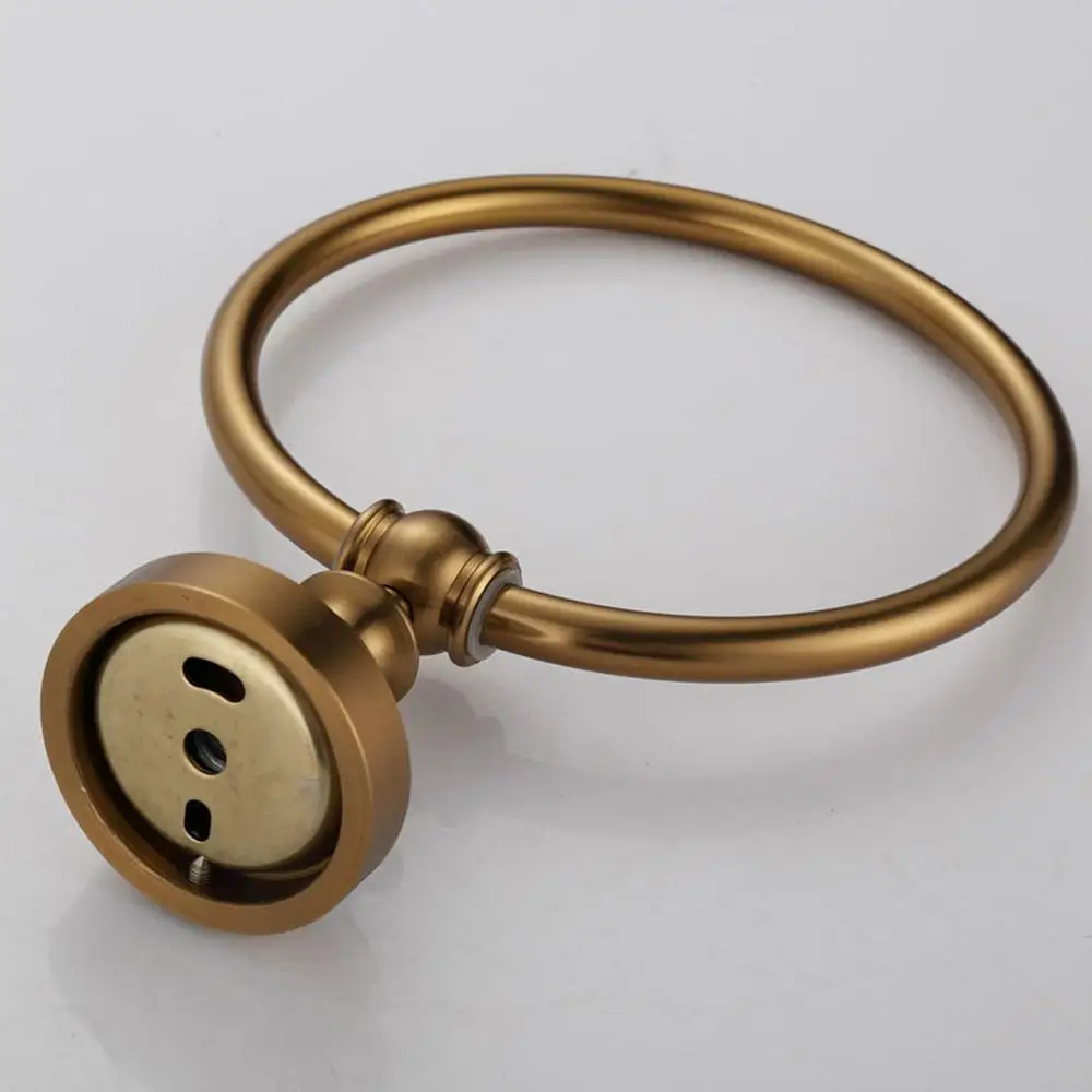 Bad Wand Montiert Runde Handtuch Ringe Handtuch Rack Gold Blau Und Weiß Porzellan Handtuch Ring Handtuch Rack Küche Lagerung Accessoy