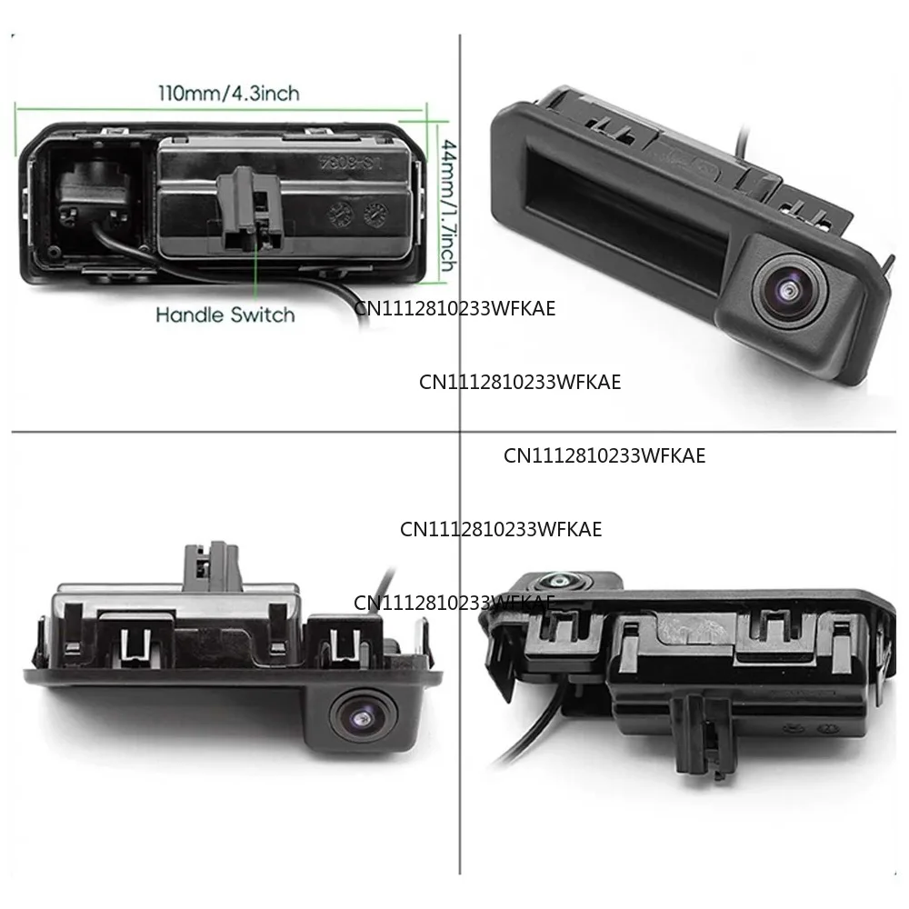 FOR Audi Q2Q3Q5A5 Volkswagen Boras Kodak Kodak Roque Cayenne AHD Rear View Camera