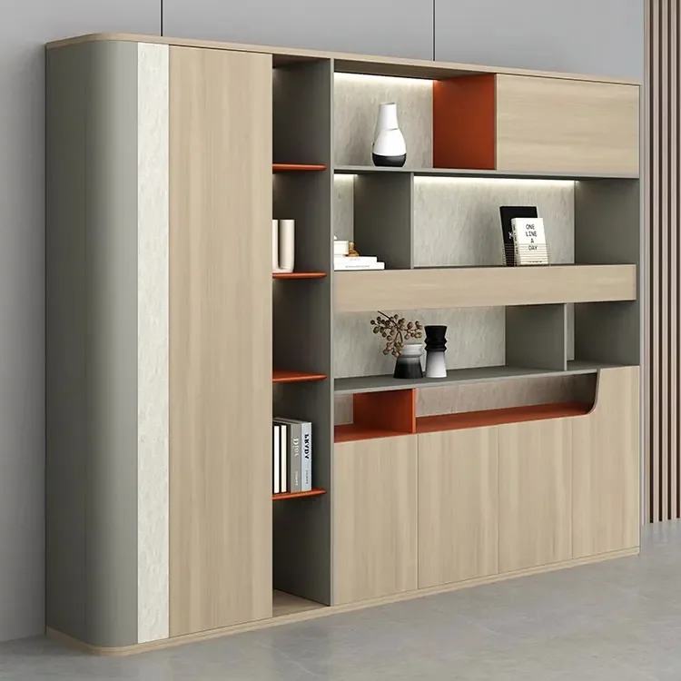 

AS Mobilier de bureau Офисный шкаф для документов Деревянный офисный шкаф с выдвижным ящиком Передвижной офисный шкаф с тремя ящиками