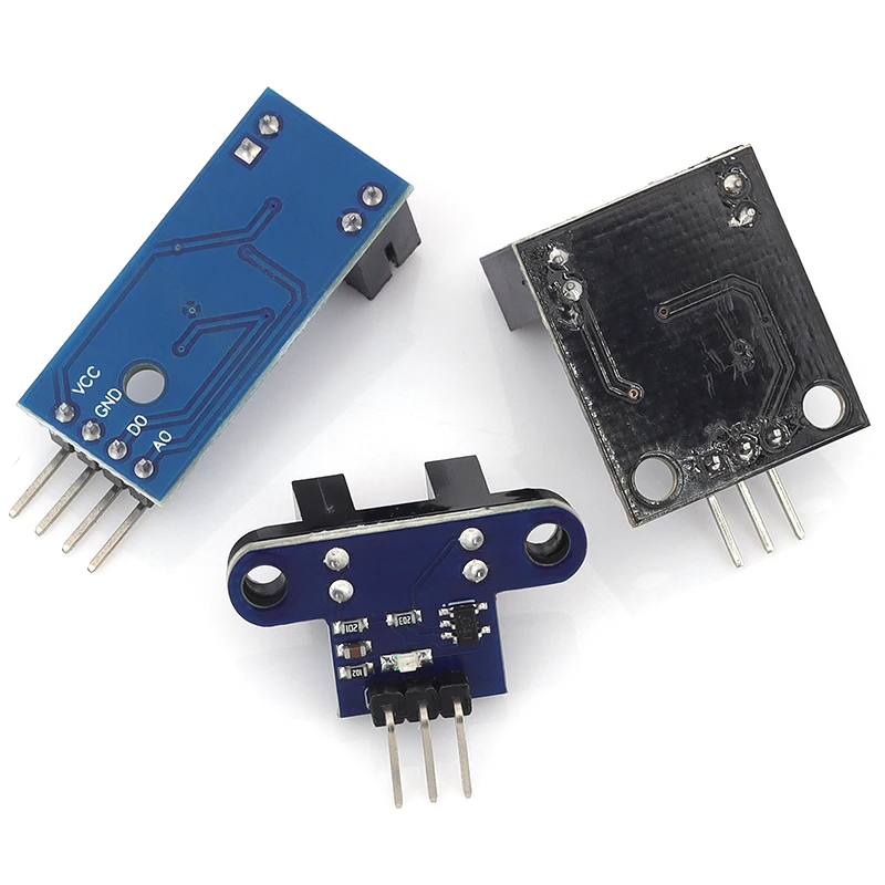 DC3.3/5V IR Optocoupler Counting Speed Measurement Sensor 5mm/10mm Slot for Motor Detection