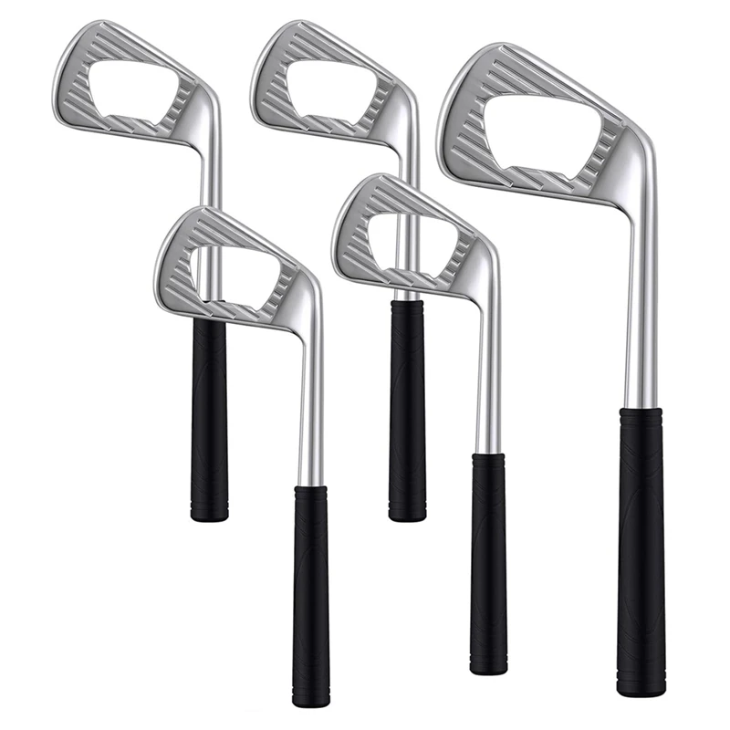 LUDA 5 Pcs Golf Club Bottle Opener Novelty Beer Gift Golf Decoration Beer Opener For Golfer Golf Lover Beer Enthusiast