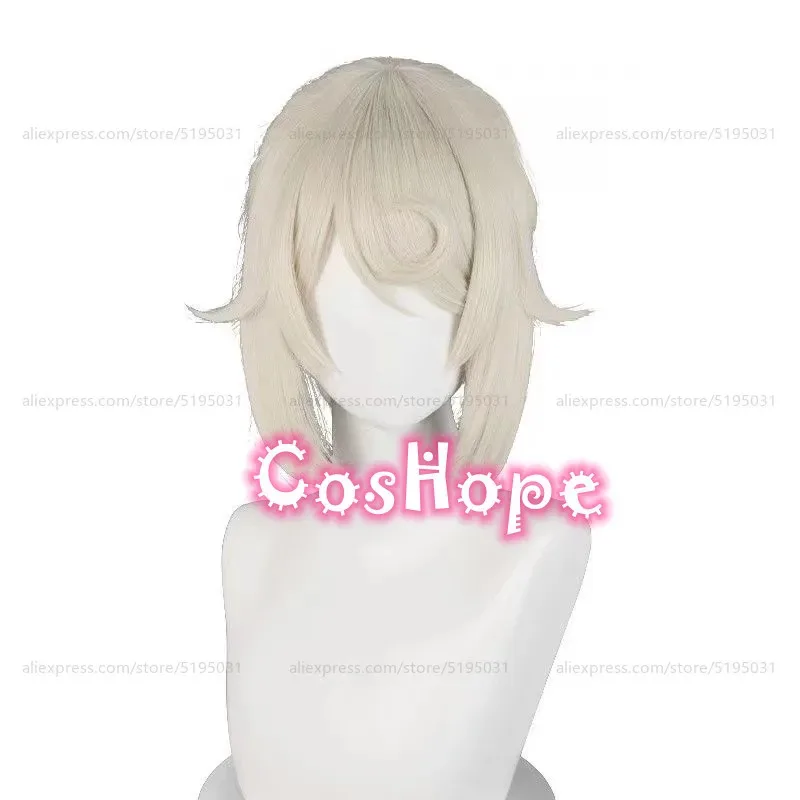 2025 12 Pintor Edgar Valden 40 cm de comprimento Creme-colorido Anime Cosplay Perucas Peruca sintética resistente ao calor