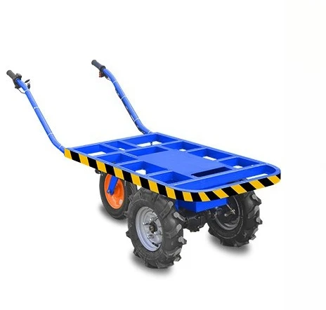 2025年型電動三輪手押し車、小型平床トラックの運搬用、農業用二輪電動アシスト運搬車